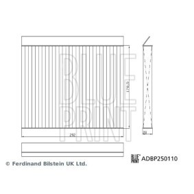 Innenraumfilter ADBP250110