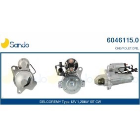 Köp Startmotor av SANDO 6046115.0 till det låga priset 1518,72 kr