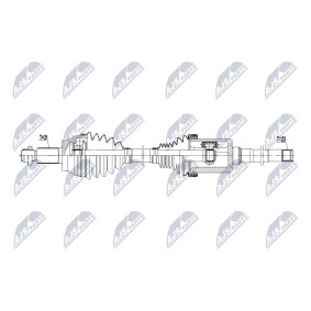 Comprar Árbol de transmisión de NTY NPW-JG-010 a bajo precio de 322,63 €