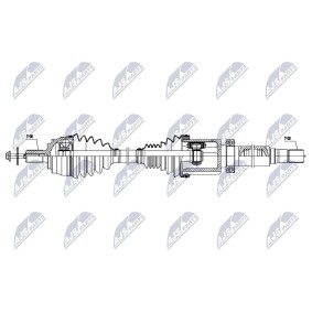 Comprar Árbol de transmisión de NTY NPW-VV-161 a bajo precio de 311,86 €