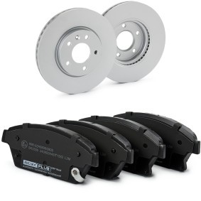 Comprar Kit de discos de freno y pastillas de RIDEX PLUS 3405B0075P a bajo precio de 140,43 €