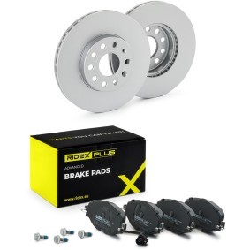 Compre Discos y pastillas de freno de RIDEX PLUS online para Caddy Alltrack IV Kombi (SAB) a precios moderados