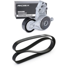 Achetez des Jeu de courroies trapézoïdales à nervures RIDEX 542R1350 à prix pour 63,57 €