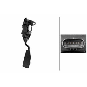 Osta Sensori, kaasupolkimen asento HELLA:llä 6PV 312 094-091 edullisesti hintaan 347,04 €