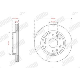 Bremsscheibe 563841J-1