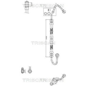 Køb Hydraulikslange, styretøj af TRISCAN 8516 11018 til den lave pris 802,90 DKK