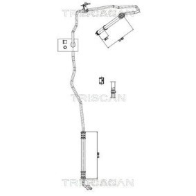 Servoleitung 8516 16002 FORD TOURNEO CUSTOM von TRISCAN