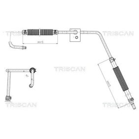 Køb Hydraulikslange, styretøj af TRISCAN 8516 16035 til den lave pris 660,31 DKK