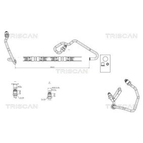 Kjøp Hydraulikkslange, styring av TRISCAN 8516 24002 til den lave prisen 851,35 NOK