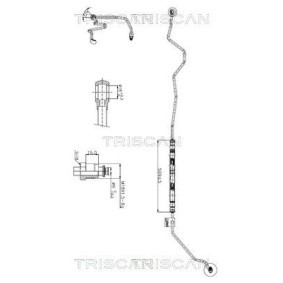Osta Hydrauliikkaletku, ohjaus TRISCAN:llä 8516 29019 edullisesti hintaan 84,54 €