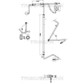 Køb Hydraulikslange, styretøj af TRISCAN 8516 29052 til den lave pris 822,90 DKK