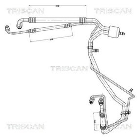 Köp Ac slang från TRISCAN på nätet till DS 4 / DS 4 CROSSBACK till schyssta priser