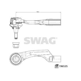 Acquista Galoppino guidacinghia, cinghia Poly-V da SWAG 33 11 2744 a buon mercato per soli 23,83 €