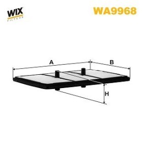 Luftfilter WA9968 von WIX FILTERS günstig für 28,51 € online kaufen