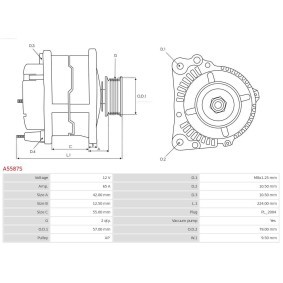 Lichtmaschine A5587S