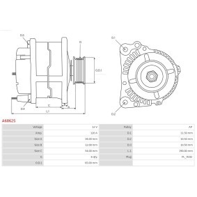 JEEP Lichtmaschine von AS-PL