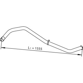 Abgasrohr 28666