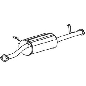 Mittelschalldämpfer 38308