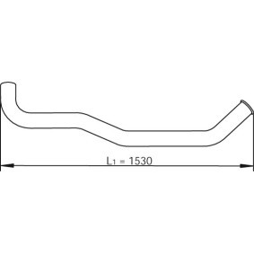 Abgasrohr 47600