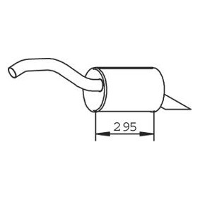 Endschalldämpfer 73332 von DINEX günstig für 302,93 € online kaufen