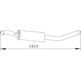 Mittelschalldämpfer von DINEX