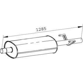 Mittelschalldämpfer von DINEX
