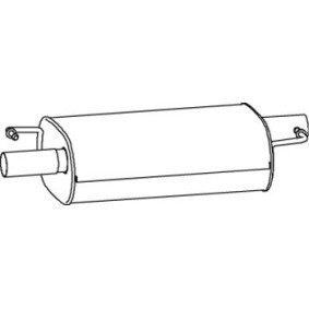 Mittelschalldämpfer von DINEX