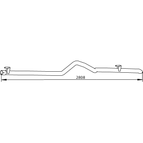 Abgasrohr von DINEX