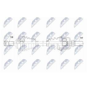 Comprar Árbol de transmisión de NTY NPW-CT-151 a bajo precio de 172,77 €