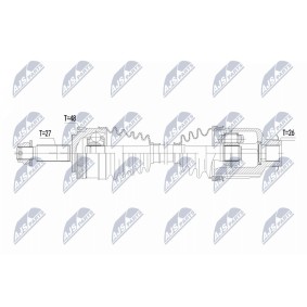 Comprar Árbol de transmisión de NTY NPW-HY-631 a bajo precio de 205,91 €