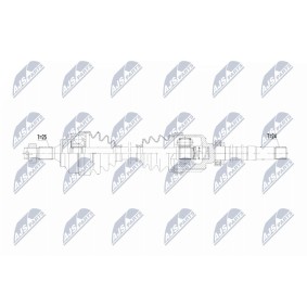 Comprar Árbol de transmisión de NTY NPW-PE-124 a bajo precio de 164,17 €