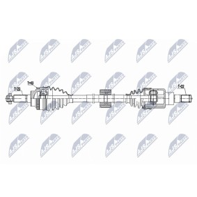 Comprar Árbol de transmisión de NTY NPW-SU-077 a bajo precio de 97,23 €