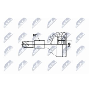 Comprar Juego de articulación, árbol de transmisión de NTY NPZ-PE-036 a bajo precio de 41,22 €