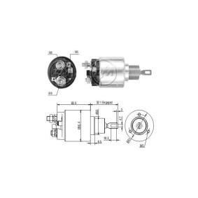 Magnetschalter, Anlasser ZM674 LAND ROVER RANGE ROVER von ERA