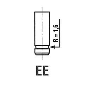 Achetez des Soupape d'échappement FRECCIA R3324/RCR à prix pour 7,51 €