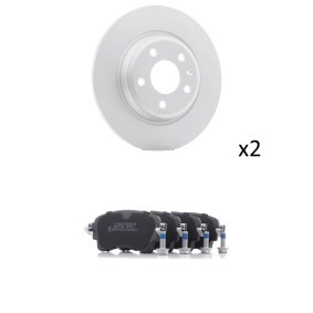 Osta RIDEX Jarrulevyt ja -palat netistä A4 B9 Sedan (8W2, 8WC)-mallille edulliseen hintaan