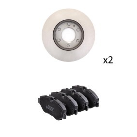Osta RIDEX Jarrulevyt ja -palat netistä CRAFTER 30-50 Lava / alusta (2F_)-mallille edulliseen hintaan