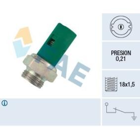 Comprar Interruptor de control de la presión de aceite de FAE 12490 a bajo precio de 11,37 €