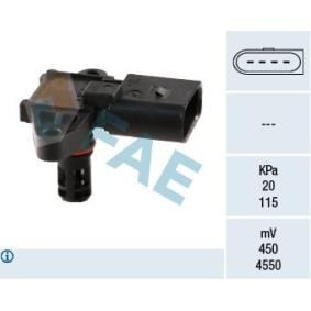 Comprar Sensor, presión colector de admisión de FAE 15034 a bajo precio de 113,72 €