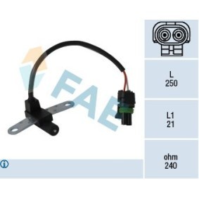 Gasfeder, Verdeck des Herstellers FAE - Originalware Artikelnummer: 24499