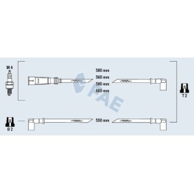 Gasfeder, Verdeck des Herstellers FAE - Originalware Artikelnummer: 24666