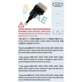 Comprar Interruptor de luces freno de FAE 24761 a bajo precio de 23,14 €