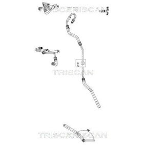 Servoleitung 8516 29058 VOLKSWAGEN TOUAREG von TRISCAN