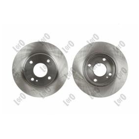 Achetez des Disque de frein ABAKUS 231-03-045-2 à prix pour 24,88 €