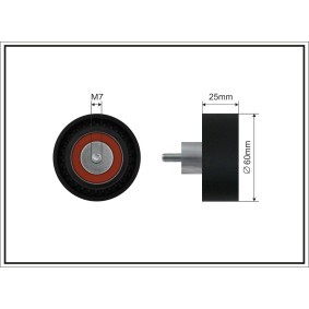 Achetez des Galet enrouleur de courroie d'accessoire CAFFARO 500719 à prix pour 12,83 €