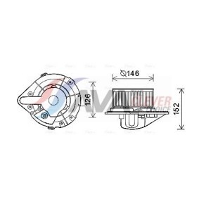 Achetez des Radiateur du moteur AVA COOLING SYSTEMS AI2291 à prix pour 265,66 €