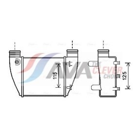 Köp Intercooler av AVA COOLING SYSTEMS AI4251 till det låga priset 4447,16 kr