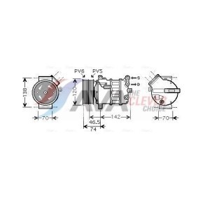 Kühlerlüfter AI7505 von AVA COOLING SYSTEMS günstig für 161,59 € online kaufen