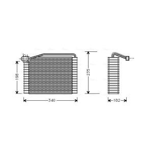 Verdampfer, Klimaanlage AIV142 von AVA COOLING SYSTEMS günstig für 191,35 € online kaufen