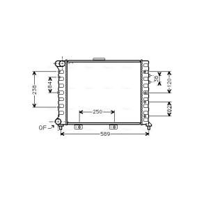 Acquista Radiatore motore da AVA COOLING SYSTEMS AL2069 a buon mercato per soli 165,02 €